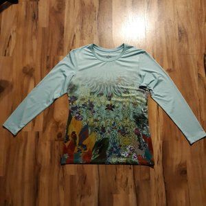 Women's guy harvey long sleeved fishing shirt